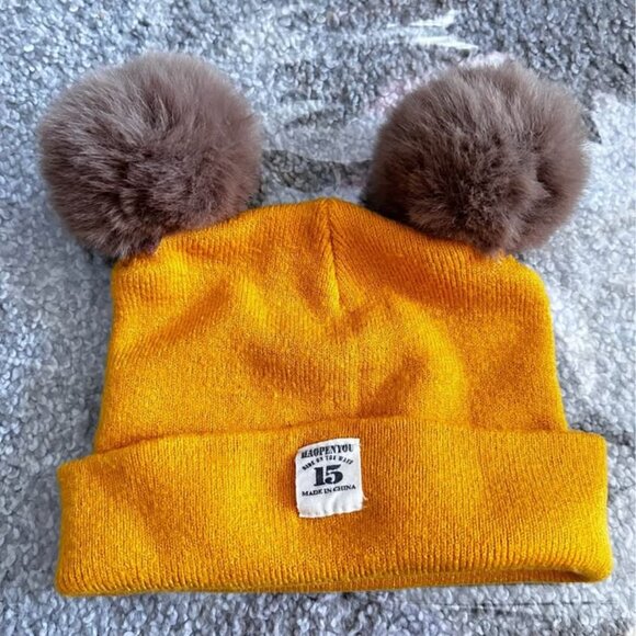 Baby Winter Pom Pom Hat Infant Warm Hats Toddler （0-20month） - Picture 1 of 2